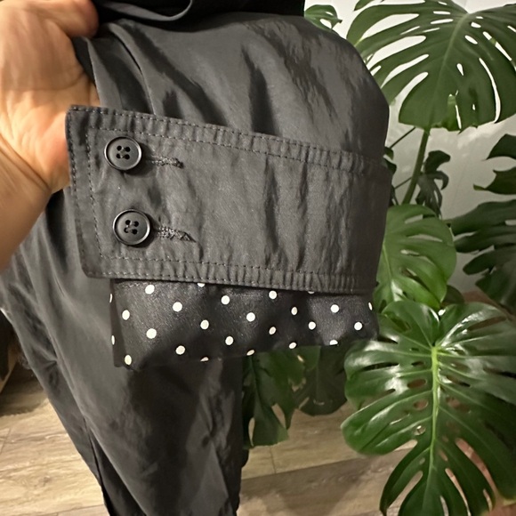 🛍️ Forecaster of Boston Black lightweight trench jacket size P7/8 - Picture 10 of 13